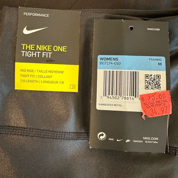 Nike Dri-Fit One Shine Leggings - Picture 4 of 5